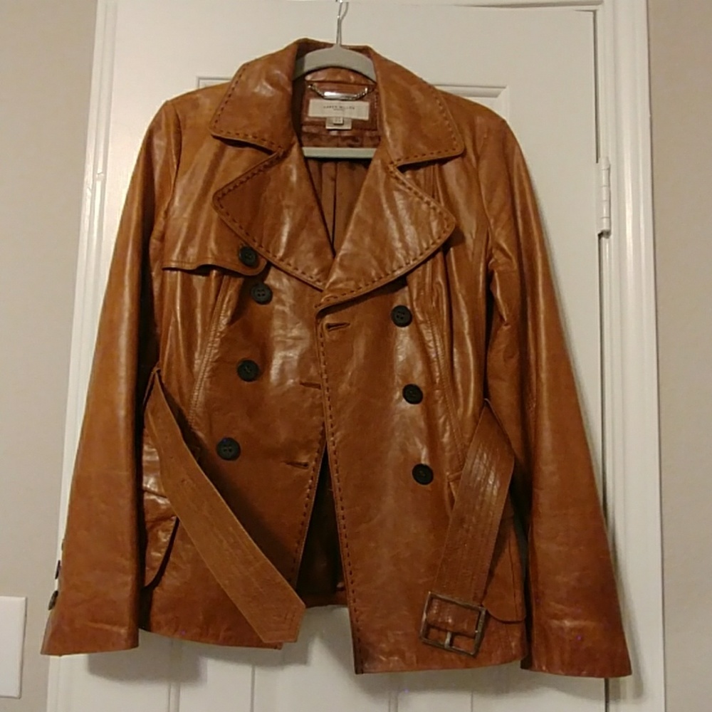 Women's leather jacket